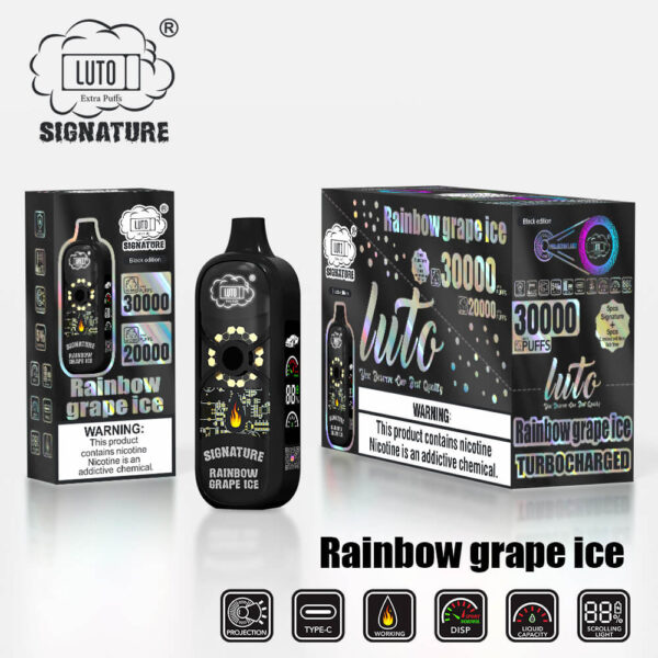 Rainbow Grape Ice